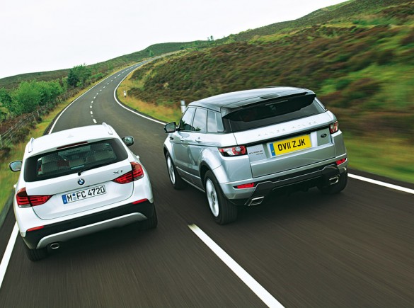 Range Rover Evoque kontra BMW X1 do miasta, na wieś i w