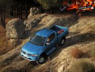 Mitsubishi L200 w walce z żywiołem